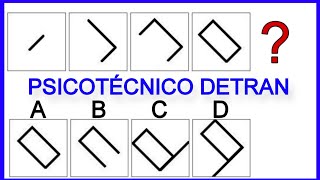 exame psicotécnico detran 2024 psicotécnico detran 2024 teste psicotécnico detran 2024 psicoteste [upl. by Clancy]