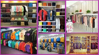 Cloth shop interior designCloth shop rack designCloth shop decoration idea Cloth shop display [upl. by Forcier278]