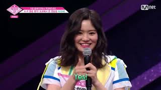 Produce 48 ep 1 english sub part 15 30 [upl. by Inoek]