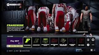 Madden NFL 22 or 23 How To Setup Franchise To Control All 32 Teams [upl. by Eanal]