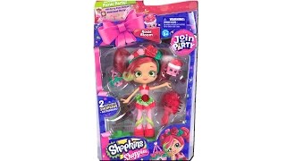 Shopkins Season 7 Join the Party Shoppies Doll Picnic Party Rosie Bloom Unboxing Review [upl. by Gratianna]