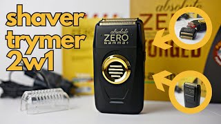 Golarka i trymer w jednym  Gamma Absolute Zero Foil Shaver [upl. by Alyda]