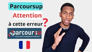 Parcoursup 2023  Une erreur à ne pas faire  formations en apprentissage et hors apprentissage [upl. by Oika836]