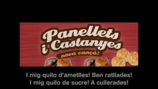 AMBAUKA  Panellets i castanyes base instrumental KARAOKE [upl. by Kcajyllib]