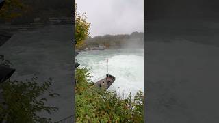 💕💕💕 Powerful Rheinfall 💕💕💕 travel mountains waterfall rheinfall switzerland nature [upl. by Aynatan]