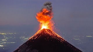 5 Stunning Volcano Eruptions Caught On Camera [upl. by Amled618]