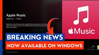 Apple Music TV and Devices finally release on Windows  World Unveiled [upl. by Emerson]