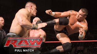 FULL MATCH Batista Michaels Cena amp Undertaker vs Edge Orton MVP amp Mr Kennedy Raw Feb 15 2007 [upl. by Lopes879]