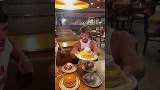 He ate the Entire IHOP menu [upl. by Nevag]