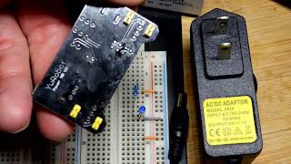 Breadboard power supply basics for learning electronics shorts 3 [upl. by Vivyan473]