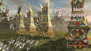 Alarielle legendary start guide second half Total war Warhammer 2 [upl. by Naginarb]