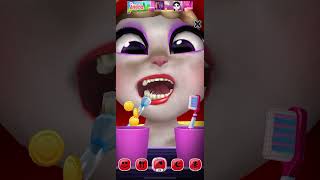 my talking angela shorts short shortsvideo shortvideo subscribe america talkingangela [upl. by Larimor]