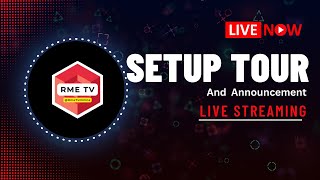 Live Setup Tour plus QampA Announcement [upl. by Irrak]