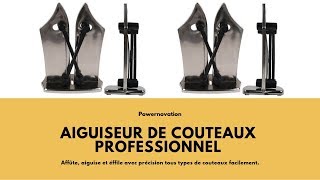 Aiguiseur de couteaux  Comment aiguiser un couteau [upl. by Ruhtracm]