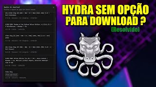 HYDRA SEM OPÇÕES DE DOWNLOAD  ADICIONANDO FONTES DE DOWNLOAD [upl. by Joshuah975]