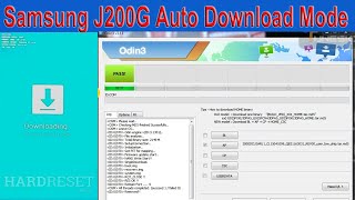 Samsung J200G Auto Downloading Mode Solution [upl. by Yanrahc454]