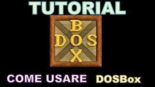 Tutorial  How To Use DOSBox ITALIAN [upl. by Natfa]