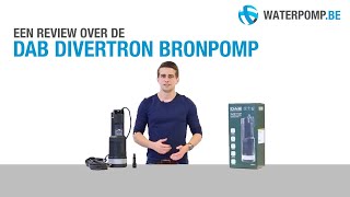 DAB Divertron Bronpomp  Onderwaterhydrofoor  Review [upl. by Arand]