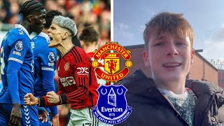 MANCHESTER UNITED 20 EVERTON MATCHDAY VLOG [upl. by Grous]