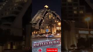 RAFFLES DUBAI I Stunning viralshorts travel love peace APT japhong22tv [upl. by Babs324]