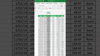 Comment déplacer des colonnes sur excel N’oublies pas de t’abonner pour d’autres astuces [upl. by Sinoda]