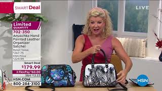 HSN  Anuschka Handbags 1st Anniversary 08062020  05 PM [upl. by Zendah]