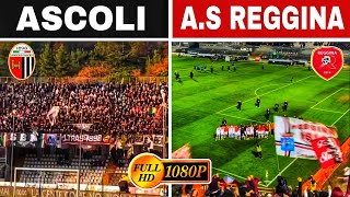 ASCOLI  AS REGGINA ⚫🔴 Battle Support At Stadio Cino E Lillo Del Duca • Ascoli vs Reggina 01 [upl. by Katlin]