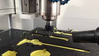 Milling Custom Tool Foam [upl. by Yekcor]