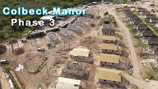 DRONE UPDATE Colbeck Manor Phase 3 GatedCommunity NewHomes Realestate Trending PropertyUpdate [upl. by Clapp]