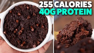 Cottage Cheese Brownie  High Protein Microwave Dessert [upl. by Chubb]