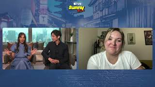 Rashida Jones and Hidetoshi Nishijima on dealing with a robot and Sunny [upl. by Allevon]