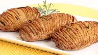 Hasselback Potatoes Recipe  Laura Vitale  Laura in the Kitchen Episode 850 [upl. by Imogen493]