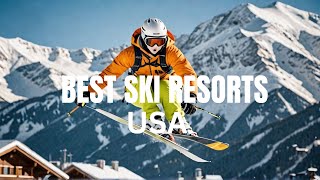 Top 10 Ski Resorts in the US You Cant Miss This Winter ⛷️❄️ [upl. by Jael91]