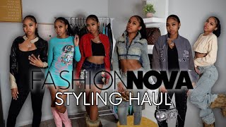 FASHION NOVA TRYON HAUL  STYLING OUTFITS [upl. by Corry920]