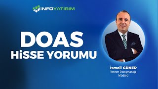 DOAS Hisse Yorumu İsmail Güner Yorumluyor 23 Eylül 2024  İnfo Yatırım [upl. by Lucas]