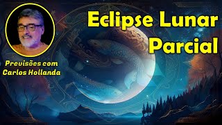 🌒Os efeitos do Eclipse Lunar Parcial🌒 [upl. by Head]