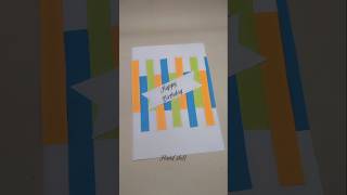 Colorful gift card tutorialmost easy paper card tutorialgift card ideabirthday card tutorial [upl. by Laefar]