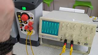 How to use a cathode ray oscilloscope CRO [upl. by Ayyn750]