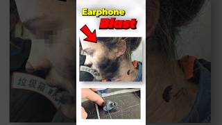 quot🚨 Bluetooth Earphone Blast in Ear 😱💥 💔👂 Earphone Safety Right Way to use earphone earphonesafty [upl. by Ocisnarf]