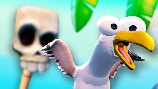 ATTACK ON SEAGULLS  Island Time VR Gameplay  VR HTC Vive Gameplay [upl. by Llerrad]