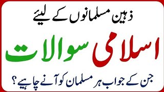 88 Islamic Common Sense Paheliyan in Urdu  Muslim General Knowledge  Islamic Questions And Answers [upl. by Aivyls815]