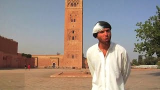 Koutoubia Mosque Marrakech Morocco Davidsbeenherecom [upl. by Neelrahs]