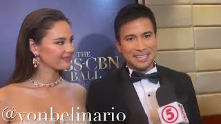 Catriona Gray at Sam Milby abala sa wedding [upl. by Dulce]