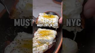 Top 3 Must try in NewYork City usa newyork newyorkcity food ❤️📍🇺🇸 foodie nycfood nyc [upl. by Hadria805]