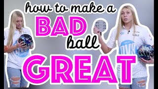 how to make a bad ball GREAT  sarahbowls [upl. by Nodnil561]