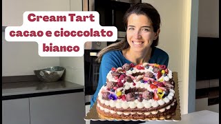 Cream Tart  Ricetta torta a forma di numero  COLORLAMPONE [upl. by Ardnauqal]