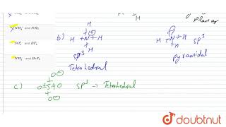 Which are isostructural species [upl. by Pauiie]