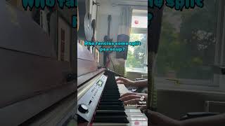 A melody that chills to the core… Piano cover of The Exorcist theme Listen if you dare 🎹😈 [upl. by Odama388]