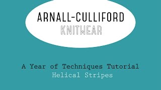 A Year of Techniques Helical Stripes Tutorial [upl. by Eilojne82]