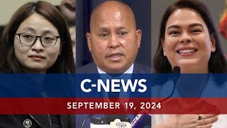 UNTV CNEWS  September 19 2024 [upl. by Gothar]